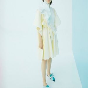 NWT DELPOZO Beige Dress size 40 FR